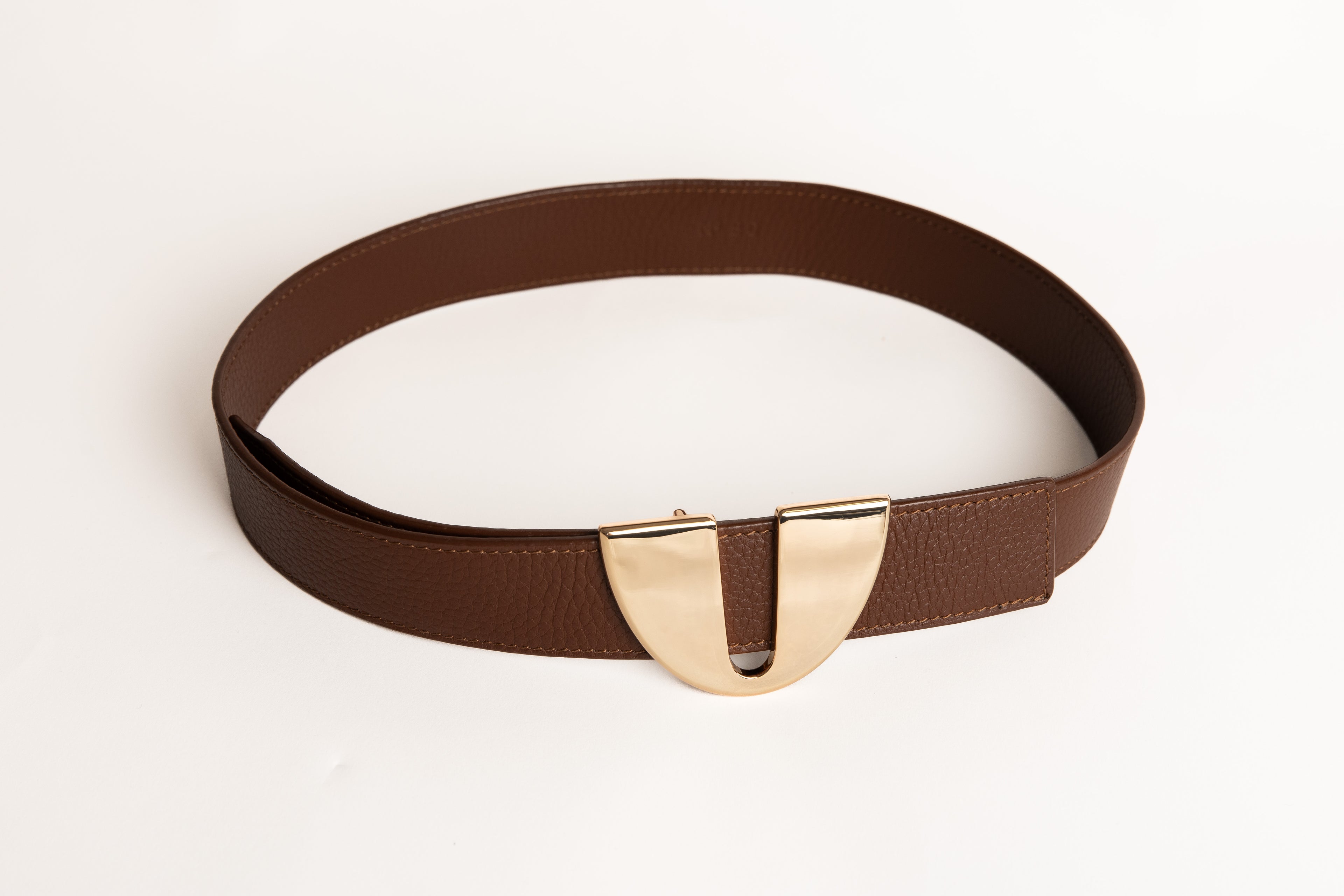 Cinturón Lurra oro brillante