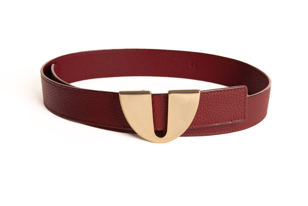 Cinturón Otto oro brillante