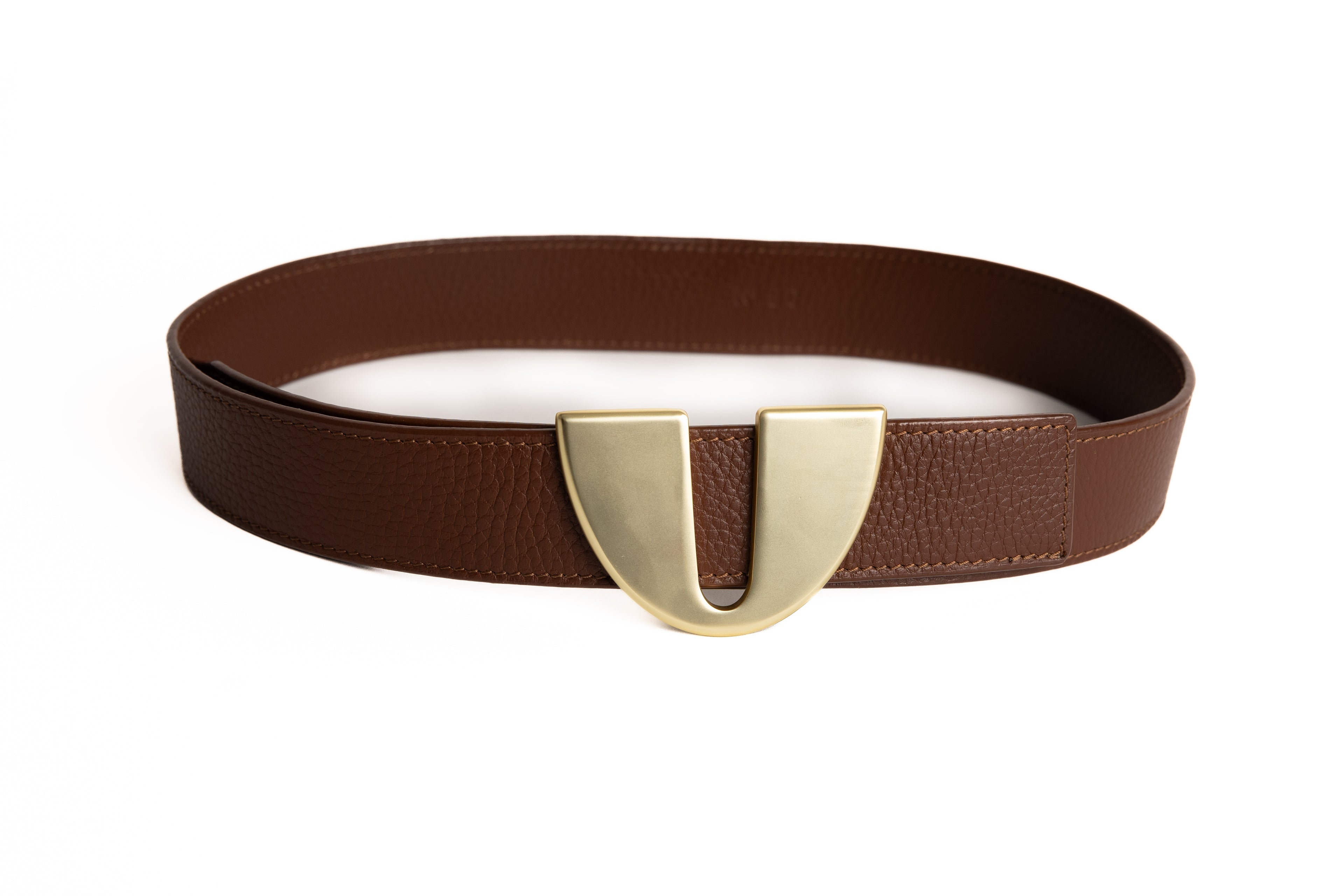 Cinturón Lurra oro mate