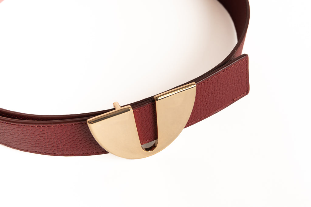 Cinturón Otto oro brillante