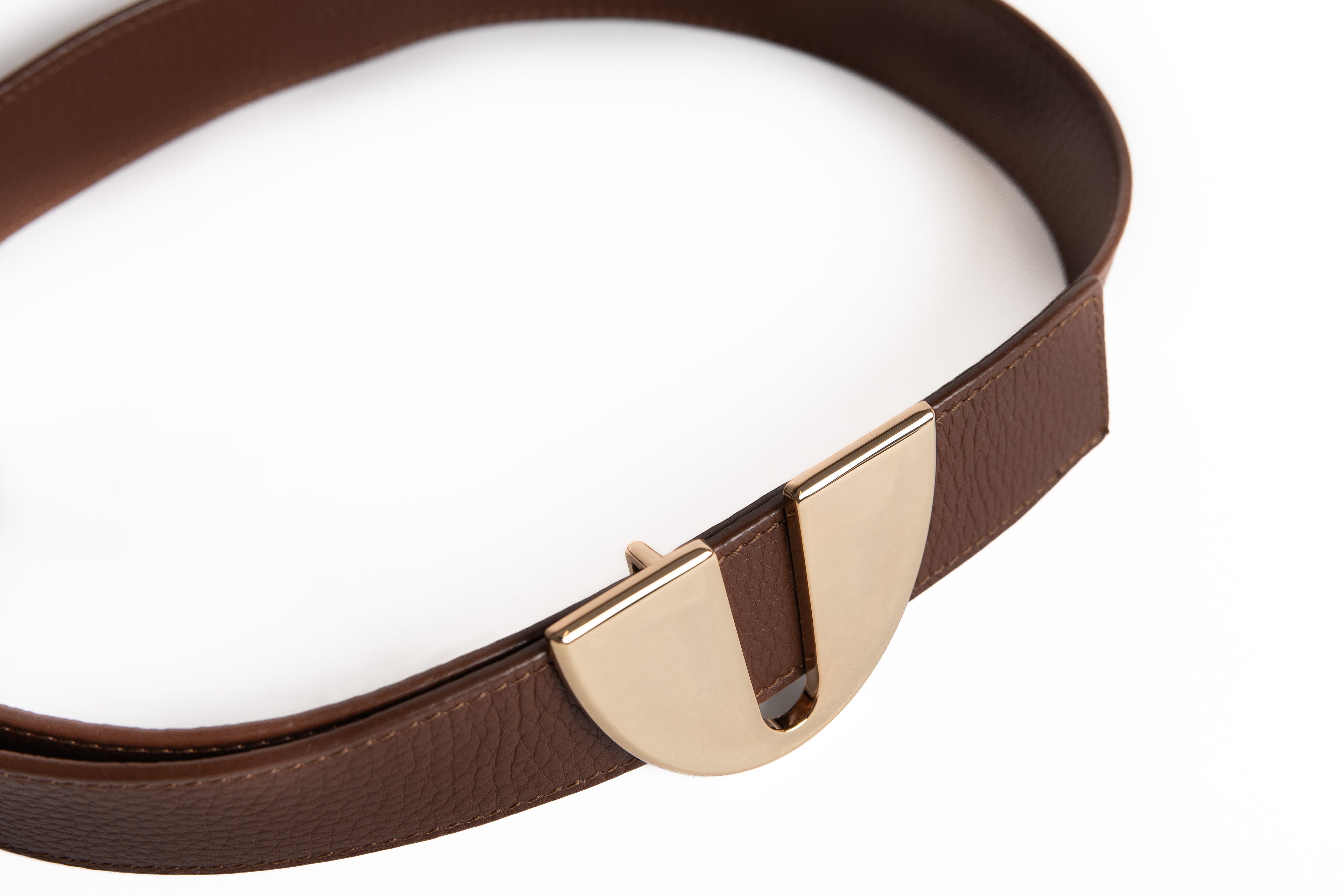 Cinturón Lurra oro brillante